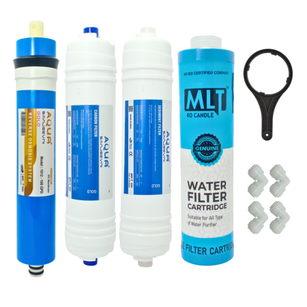 Gold Filter Kit: Carbon, Sediment, RO Membrane & Pre-Filter