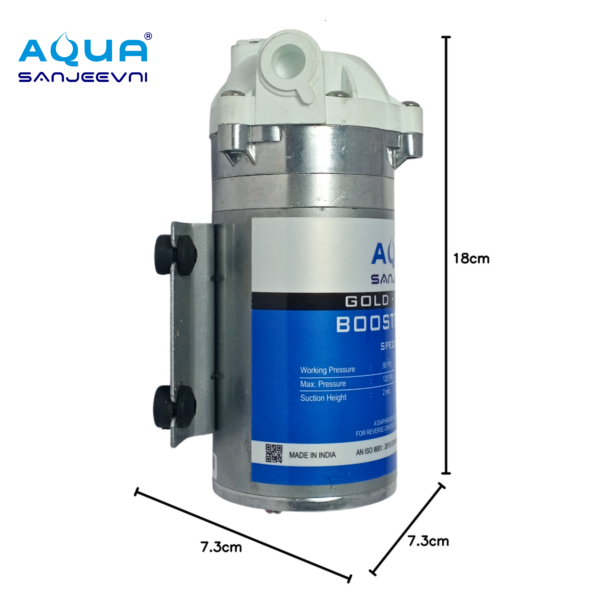100 GPD Gold RO Booster Pump – 24V DC Diaphragm Pump - Image 4